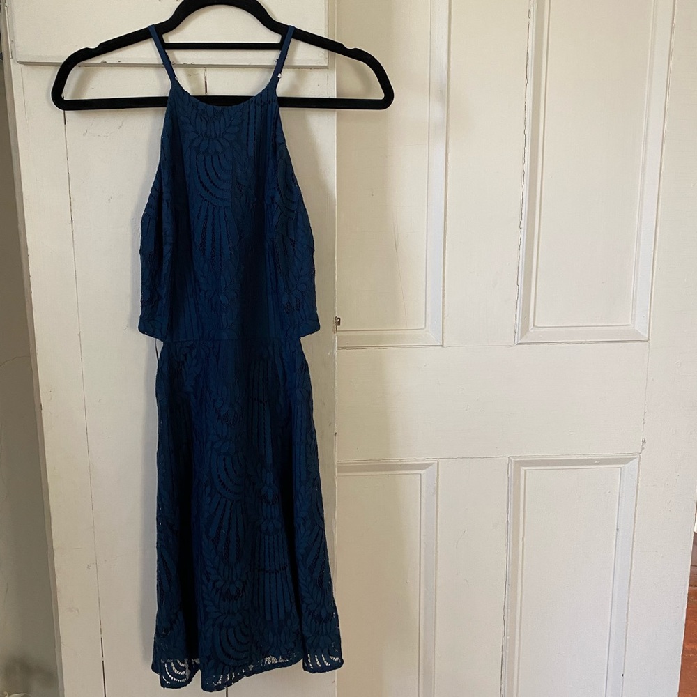 Women’s Lace Cutout Casey Skater Dress